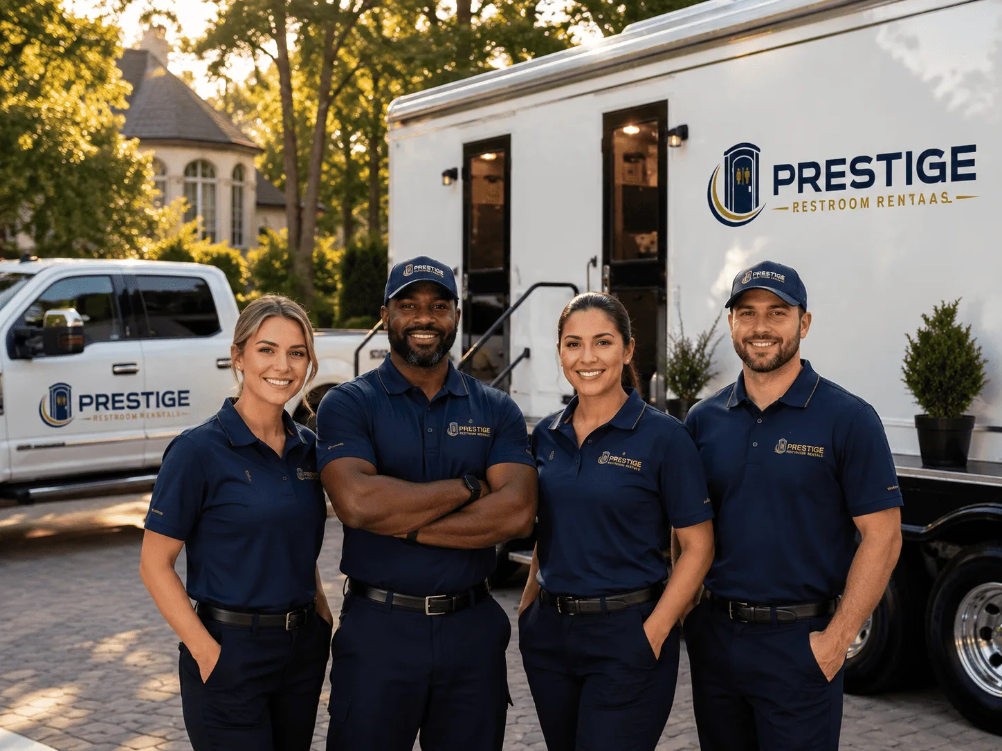 Trusted Luxury Portable Restrooms company in Barry, MN